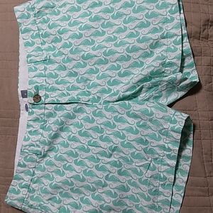 Ladies  Shorts Animal Seahorse print  shorts Old Navy size 12